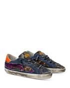 Golden Goose Deluxe Brand Women's Super-star Mixed Media Low Top Sneakers