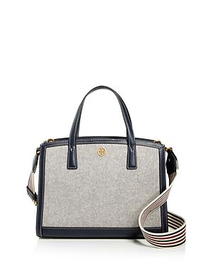 Tory Burch Walker Small Canvas Satchel