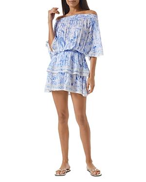 Melissa Odabash Micha Off The Shoulder Swim Cover Up Dress