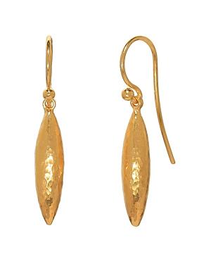Gurhan 24k Yellow Gold Wheat Drop Earrings