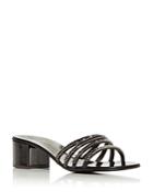Giuseppe Zanotti Women's Crystal Embellished Block Heel Sandals