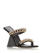 Giuseppe Zanotti Women's Embellished Wedge Slide Sandals