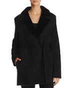 Theory Clairene Shearling Coat
