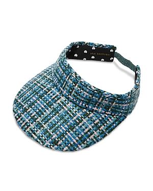Lele Sadoughi Tweed Visor