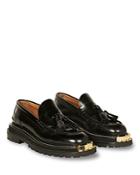 Sandro Women's H21iron Black Cap Toe Loafers