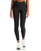 Aqua High Rise Twist Detail 7/8 Leggings - 100% Exclusive