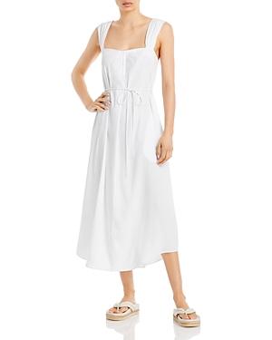 Vince Poet Strap Belted Midi Dress