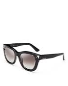 Valentino Floating Rockstud Square Sunglasses, 51mm