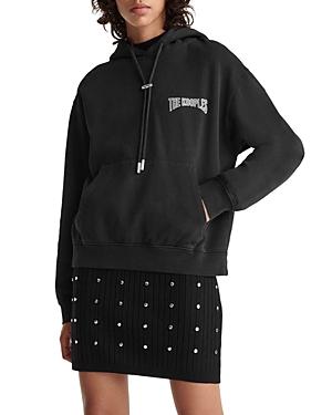 The Kooples Graphic Print Hooded Sweatshirt