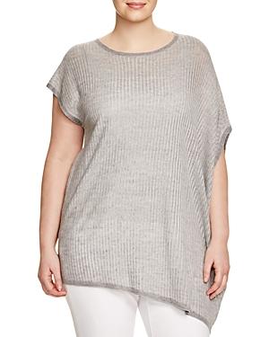 Eileen Fisher Plus Asymmetric Tunic - Bloomingdale's Exclusive