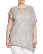Eileen Fisher Plus Asymmetric Tunic - Bloomingdale's Exclusive