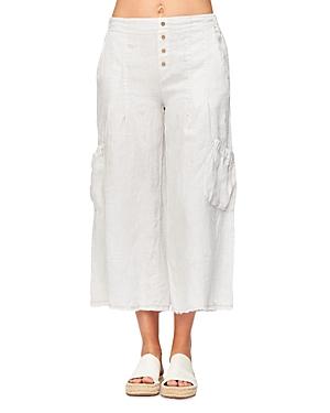 Xcvi Vaughan Linen Gaucho Pants