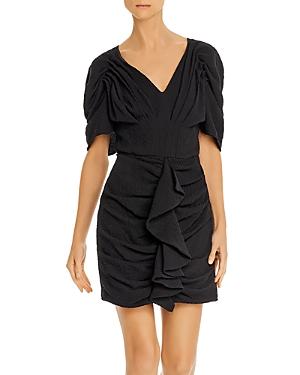 C/meo Collective Soaked Puff-sleeve Mini Dress