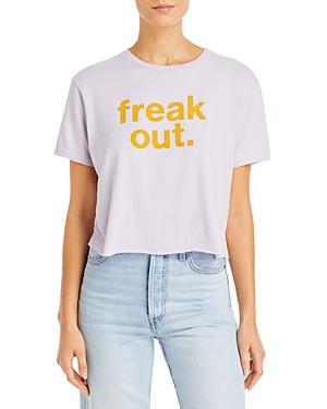 Mother The Slouch Cut Off Graphic Tee
