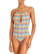 Onia Eliza Printed One Piece Swimsuit