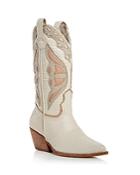 Steve Madden Women's Wynter Embossed Western Boots