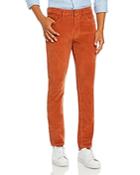 Joe's Jeans Asher Corduroy Slim Fit Pants In Orange Rust