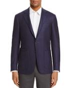 Canali Kei Cell Textured Basket Weave Classic Fit Sport Coat