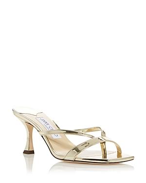 Jimmy Choo Women's Maelie 70 High Heel Slide Sandals