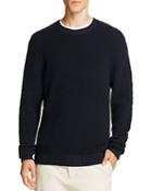 Vince Stretch Merino Wool Textured Sweater