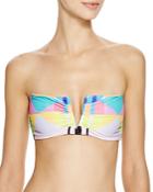 Mara Hoffman Diamond V-wire Bikini Top