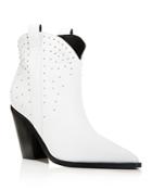 Sigerson Morrison Kalie Studded Leather Western Booties