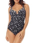 Miraclesuit Labyrinth Escape One Piece Tummy Control Swimsuit