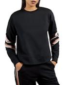 Ted Baker Striped Sleeve Sweatshirt