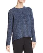 Eileen Fisher Marled Organic Cotton Sweater