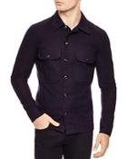 Sandro Flannel Slim Fit Button-down Shirt