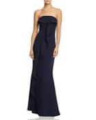 Jarlo Strapless Ruffled Gown