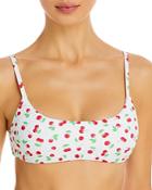 Aqua Square Neck Bralette Bikini Top - 100% Exclusive