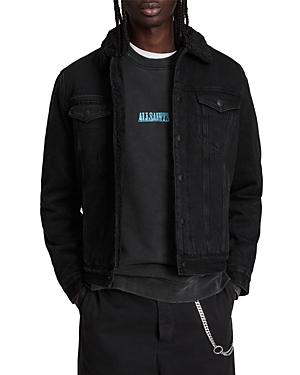 Allsaints Alder Cotton Trucker Jacket