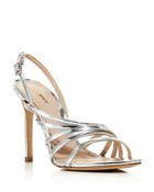 Schutz Women's Taila Metallic Leather Strappy High-heel Sandals