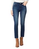 Joe's Jeans High Rise Straight Ankle Jeans In Clevedon