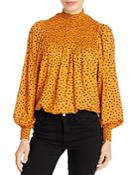 Atlast Lolah Mock Turtleneck Blouse