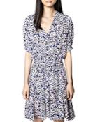 Zadig & Voltaire Begonia Print Mini Dress