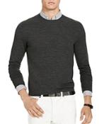 Polo Ralph Lauren Stretch Merino Slim Fit Crewneck Sweater