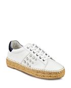 Marc Fisher Ltd. Women's Marge Leather Lace-up Espadrille Sneaker