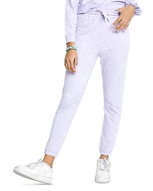 Sundown By Splendid Playa Leopard Print Jogger Pants