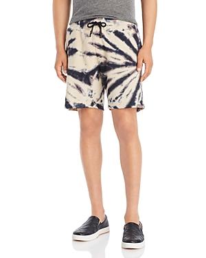 Eleven Paris Cotton Tie Dyed Regular Fit Jogger Shorts
