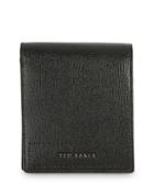 Ted Baker Saffiano Leather Bifold Wallet