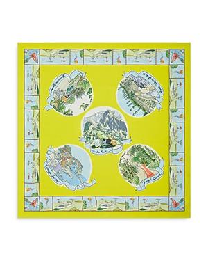 Tory Burch Souvenir Square Silk Scarf
