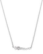 Allsaints Stone Bar Frontal Necklace, 16