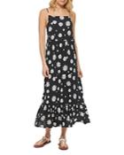 Marc New York Performance Printed Tiered Midi Dress