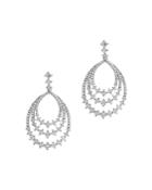 Bloomingdale's Diamond Statement Drop Earrings In 14k White Gold - 100% Exclusive