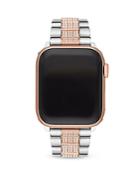 Michael Kors Two-tone Stainless Steel 38-40mm Bracelet Band For Apple Watch