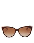 Kate Spade New York Daesha Polarized Cat Eye Sunglasses, 56mm