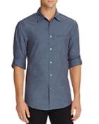 John Varvatos Collection Roll Sleeve Slim Fit Button Down Shirt