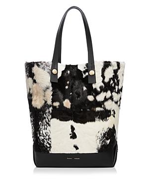 Proenza Schouler Medium Spotted Shearling Tote